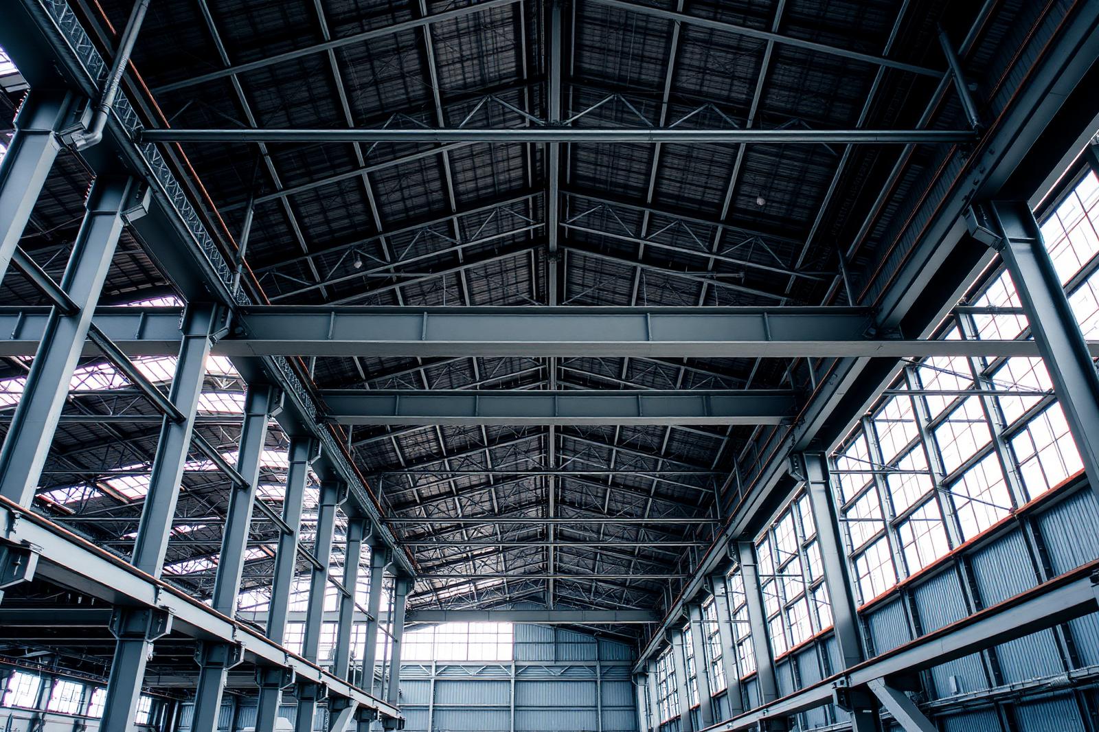 Structure industrielle métallique